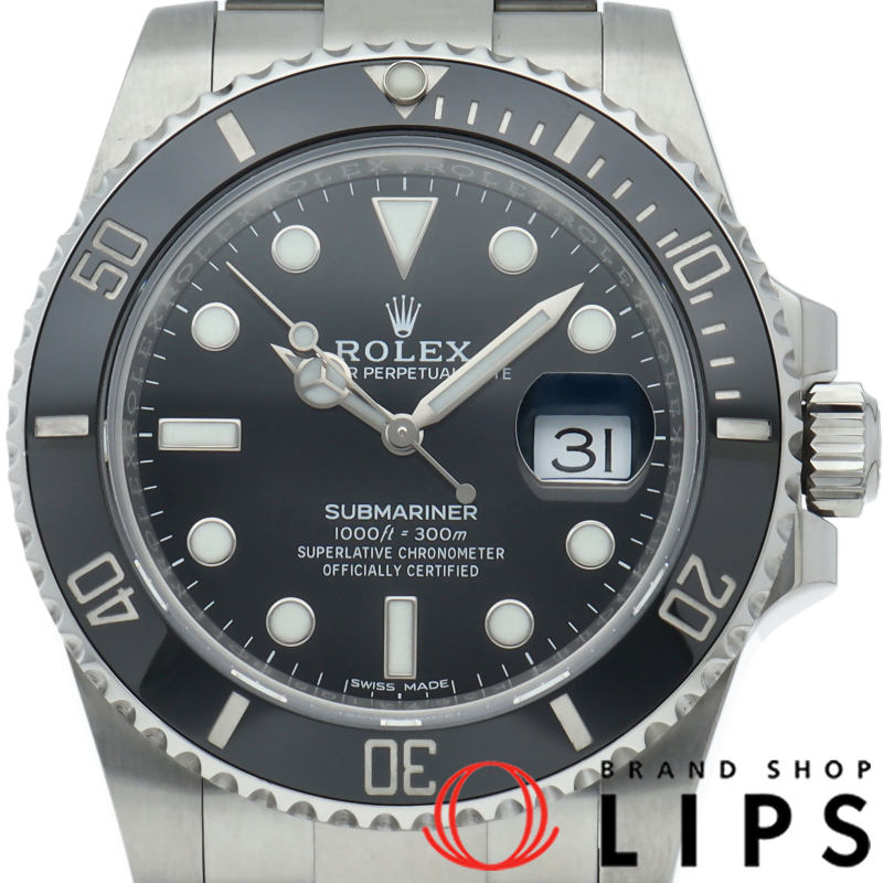 サブマリーナデイト ウォッチ 鏡面バックル