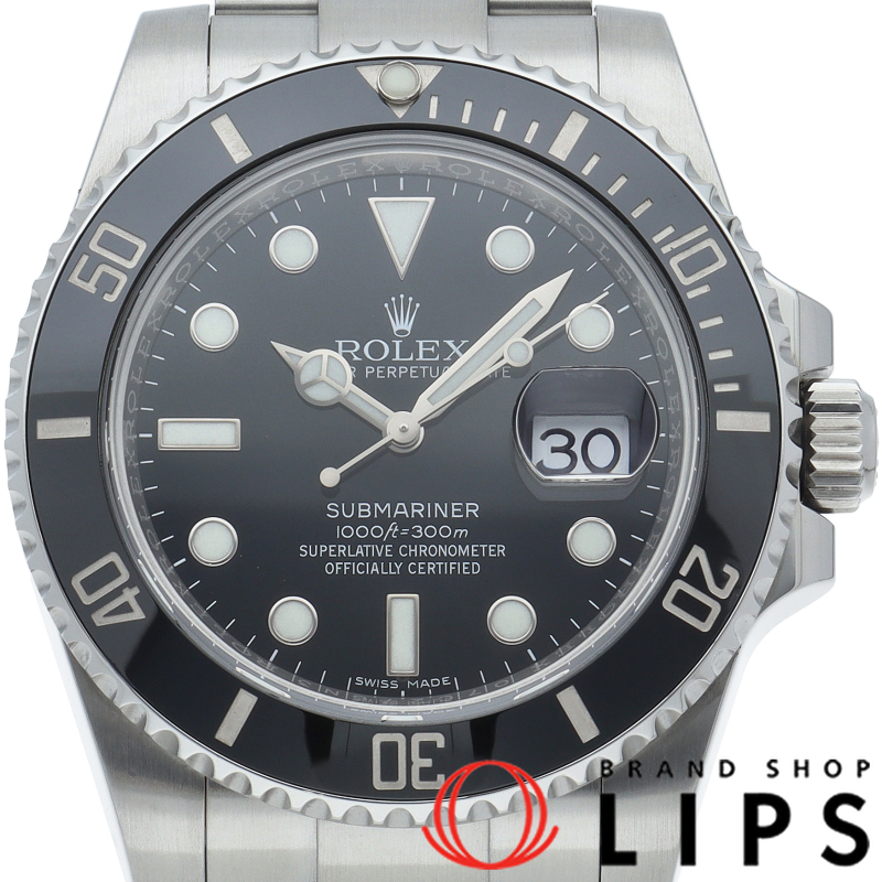 サブマリーナデイト ウォッチ 鏡面バックル