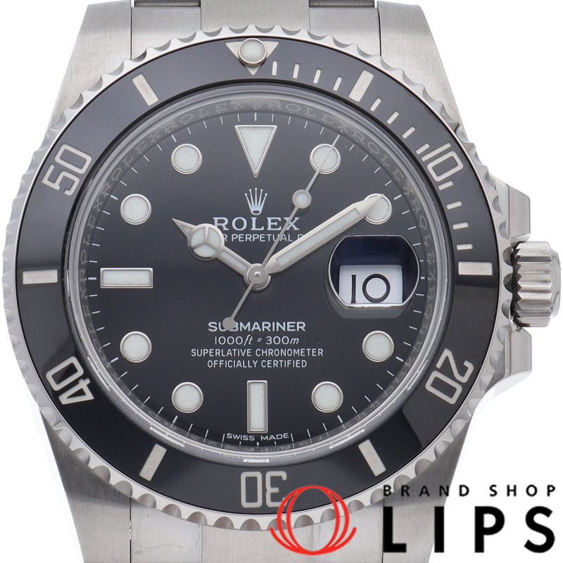 サブマリーナ デイト 鏡面バックル