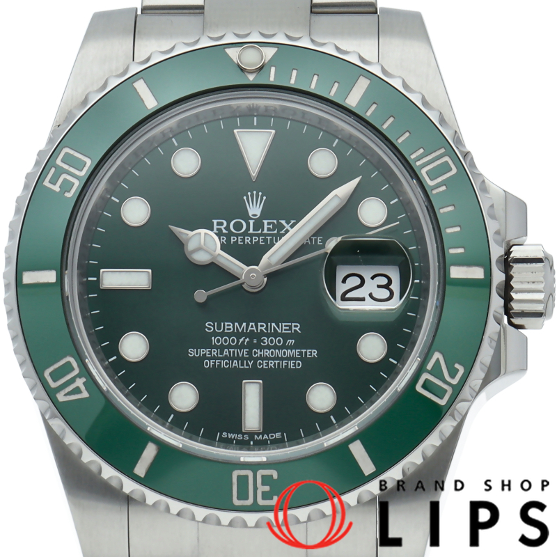 サブマリーナデイト ウォッチ グリーン