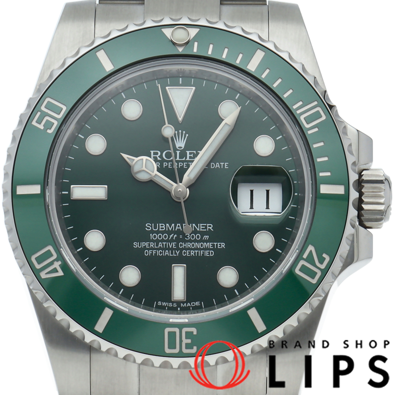 サブマリーナデイト ウォッチ グリーン メーカーOH(保証期間中)