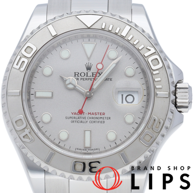 ヨットマスター ロレジウム メンズ時計 ルーレット