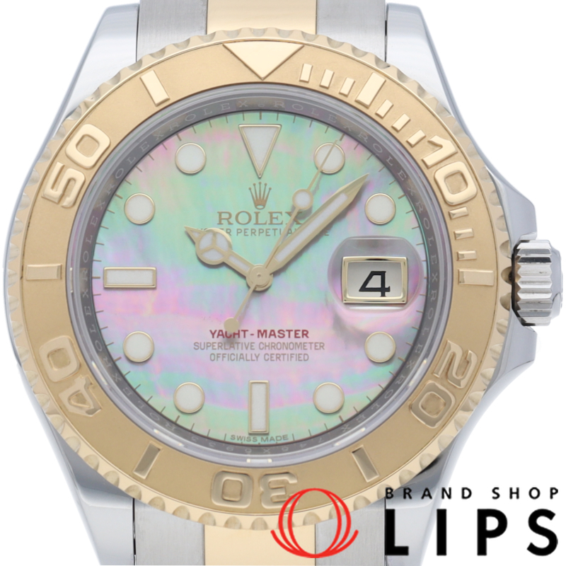 ヨットマスター メンズ時計 ルーレット シェル