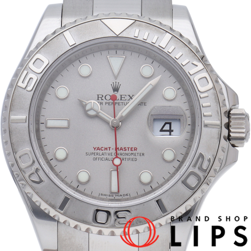 ヨットマスター ロレジウム メンズ時計 ルーレット