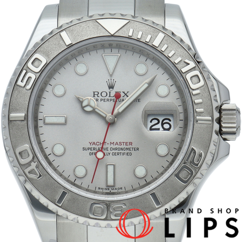 ヨットマスター メンズ時計 ロレジウム ルーレット