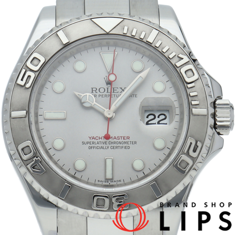 ヨットマスター メンズ時計 ロレジウム ルーレット