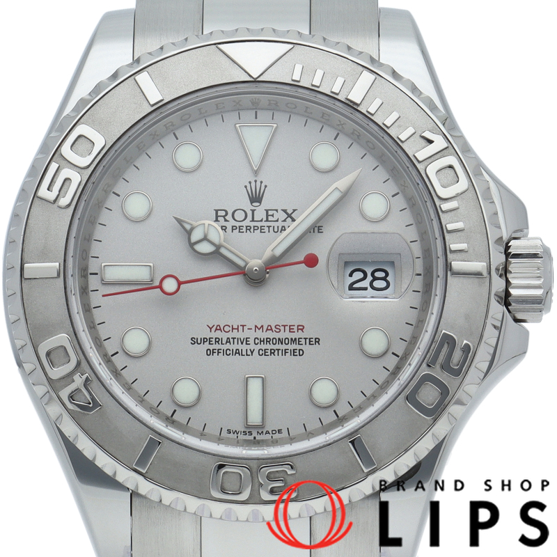 ヨットマスター メンズ時計 ロレジウム ルーレット