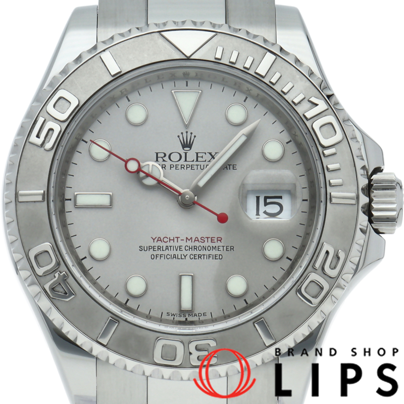 ヨットマスター メンズ時計 ロレジウム ルーレット