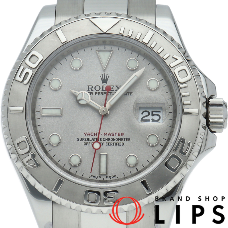 ヨットマスター メンズ時計 ロレジウム ルーレット