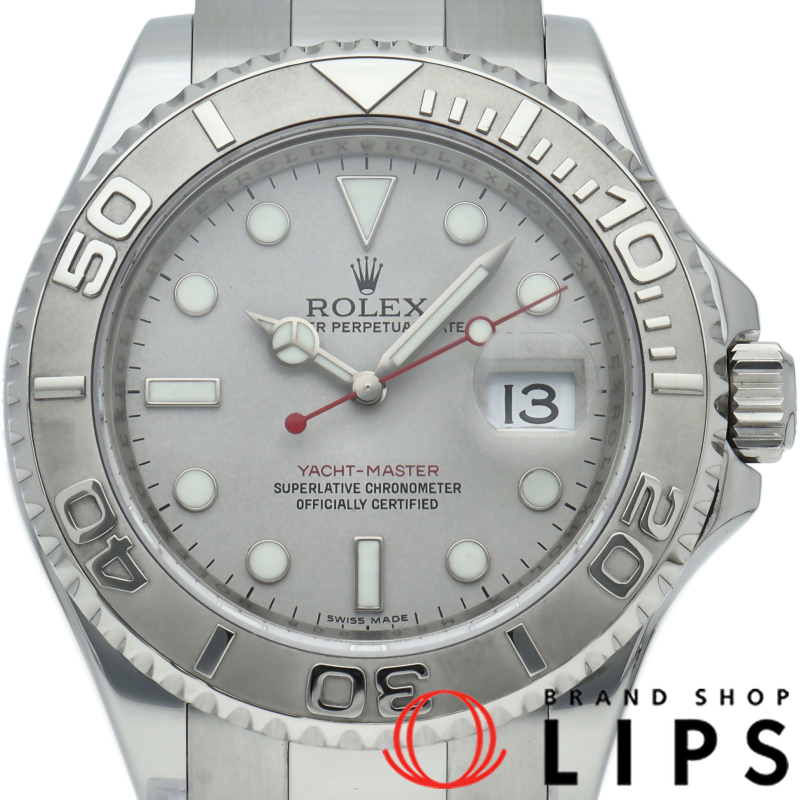 ヨットマスター メンズ時計 ロレジウム ルーレット メーカーOH済(保証期間中)