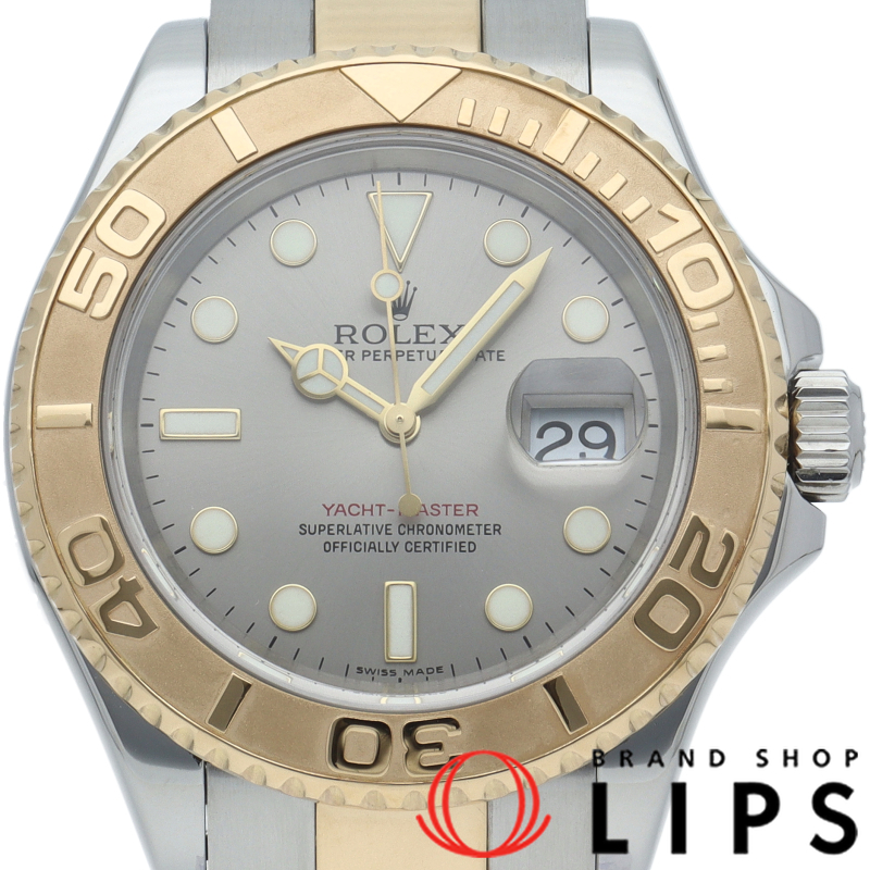 ヨットマスター メンズ時計 グレー OH済