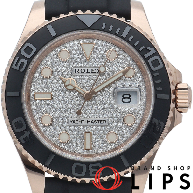 ヨットマスター40 ウォッチ パヴェダイヤ文字盤