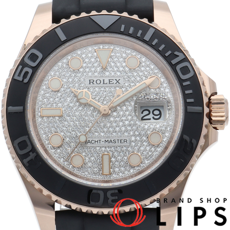 ヨットマスター40 ウォッチ パヴェダイヤ文字盤