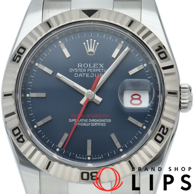 ターノグラフ ウォッチ オイスター ブルー