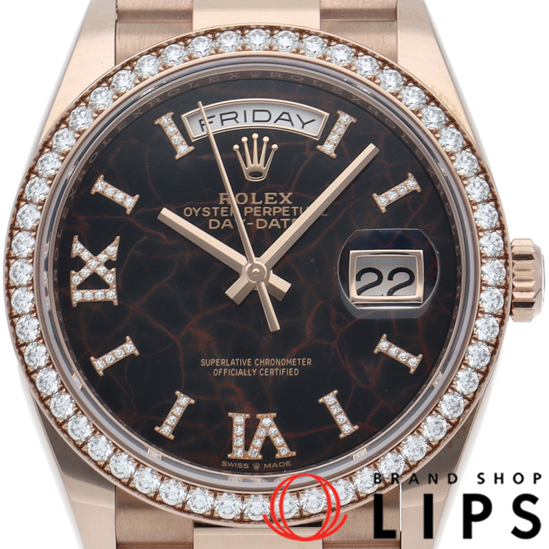 デイデイト 36 ウォッチ ダイヤベゼル アイゼンキーゼル