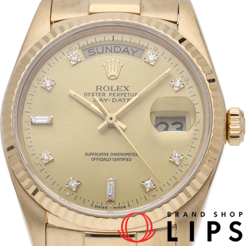 デイデイト ウォッチ 10Pダイヤ