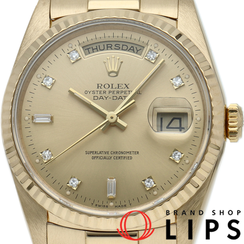 デイデイト ウォッチ 10Pダイヤ