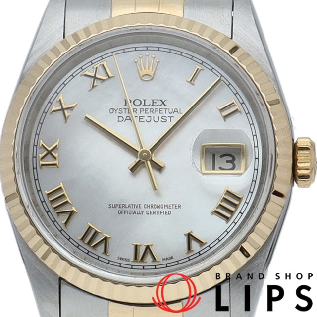 デイトジャスト メンズ時計 シェル