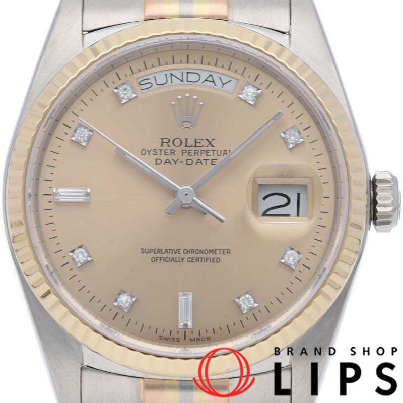 デイデイト ウォッチ トリドール 10Pダイヤ