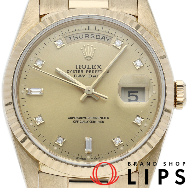 デイデイト ウォッチ 10Pダイヤ