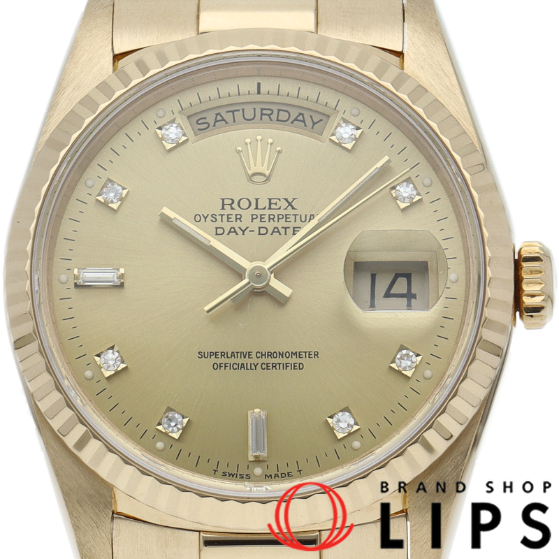 デイデイト ウォッチ 10Pダイヤ