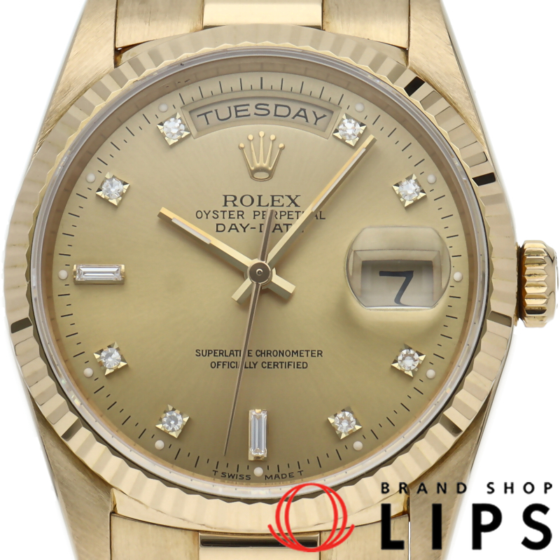 デイデイト ウォッチ 10Pダイヤ