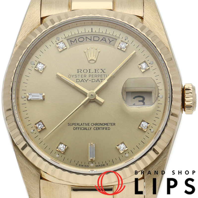 デイデイト ウォッチ 10Pダイヤ OH