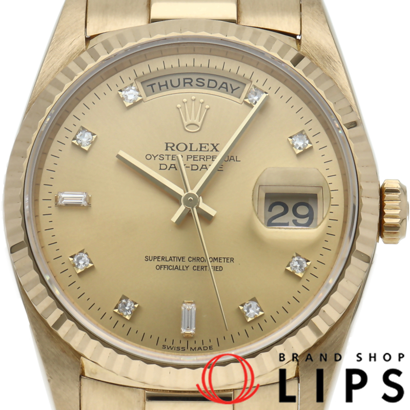 デイデイト ウォッチ 10Pダイヤ