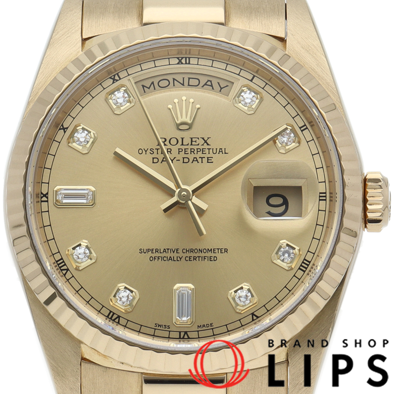 デイデイト ウォッチ 10Pダイヤ