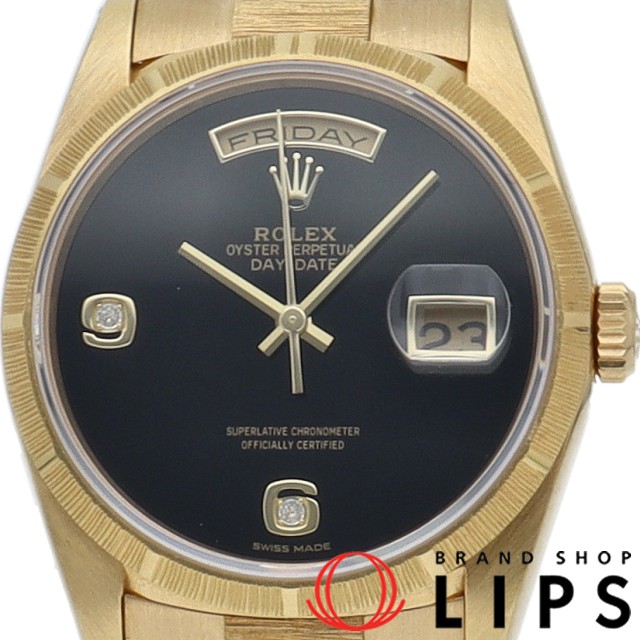 デイデイト バーク 2Pダイヤ オニキス