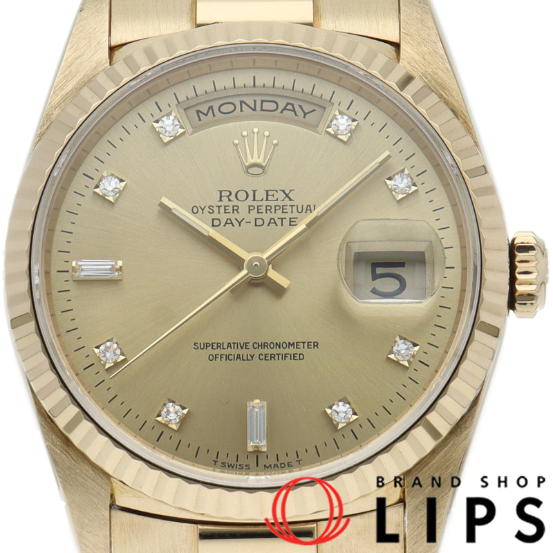 デイデイト ウォッチ 10Pダイヤ