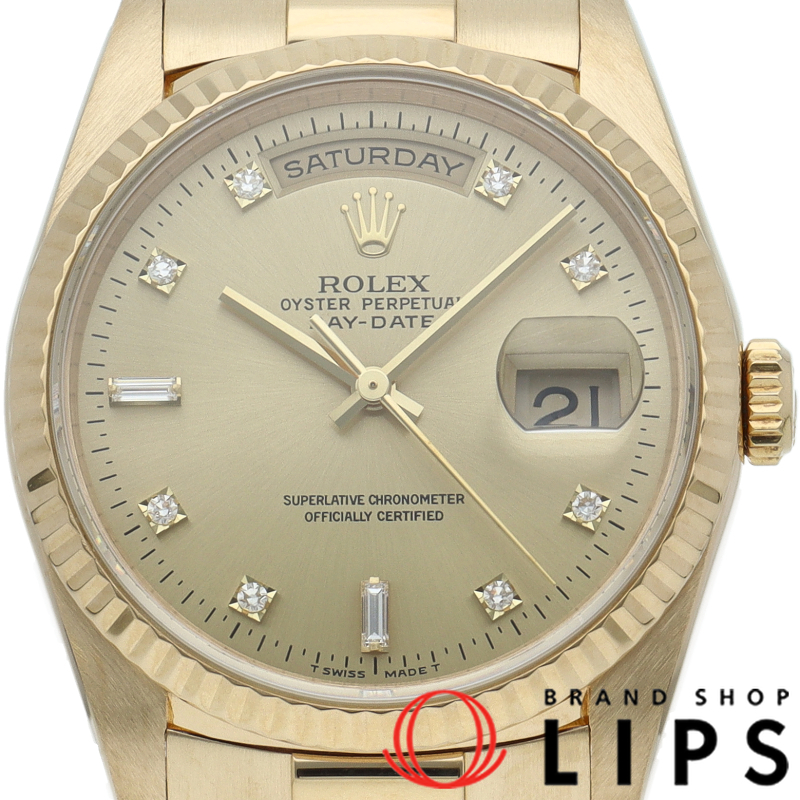 デイデイト ウォッチ 10Pダイヤ