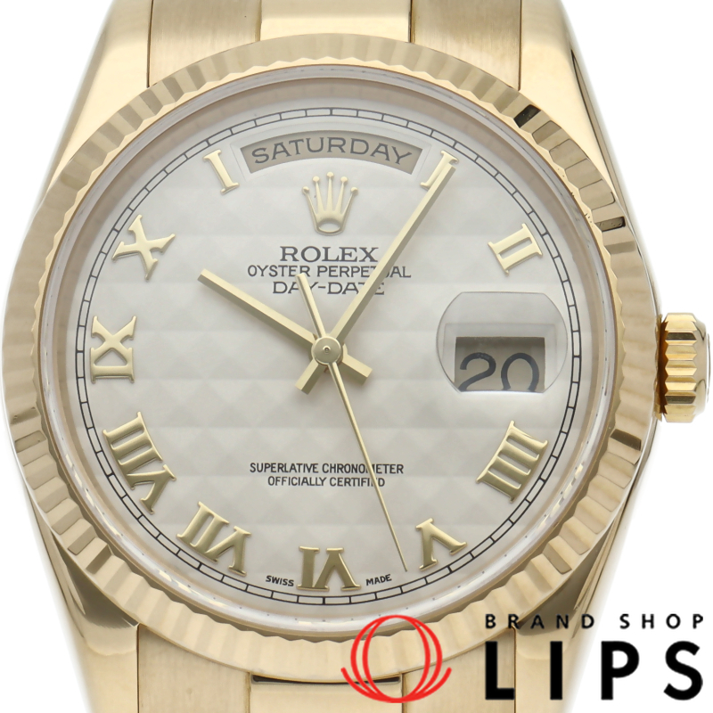 デイデイト36 ウォッチ ピラミッド文字盤 OH済