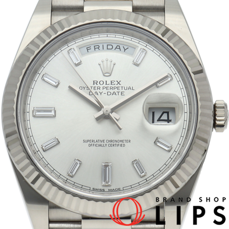 デイデイト40 ウォッチ 10Pバケットダイヤ