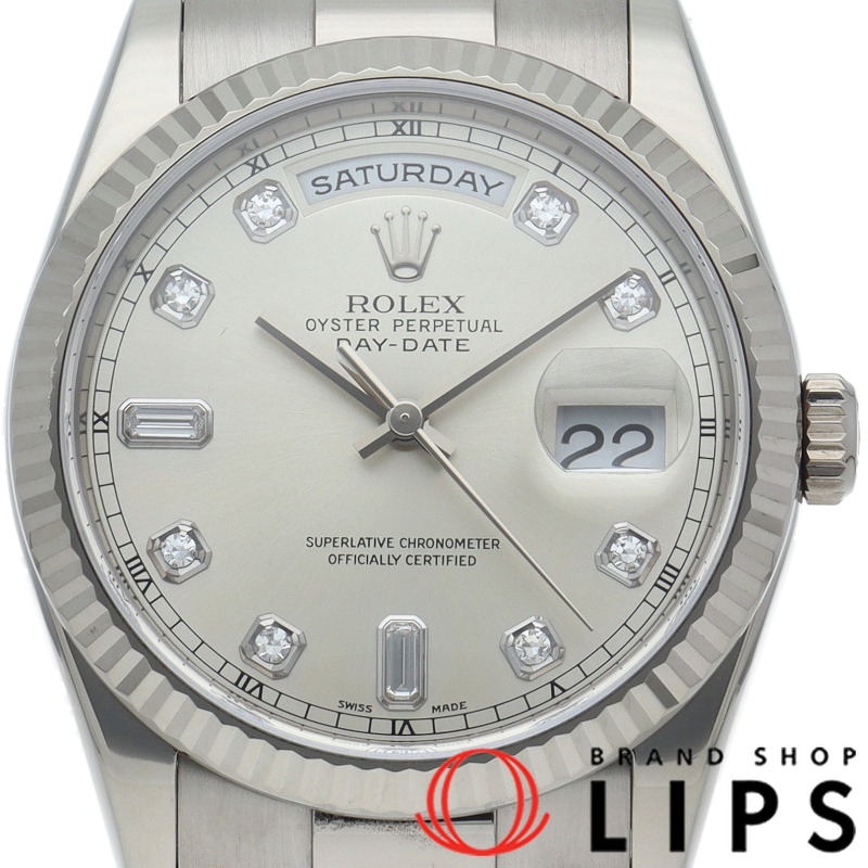 デイデイト36 ウォッチ 10Pダイヤ