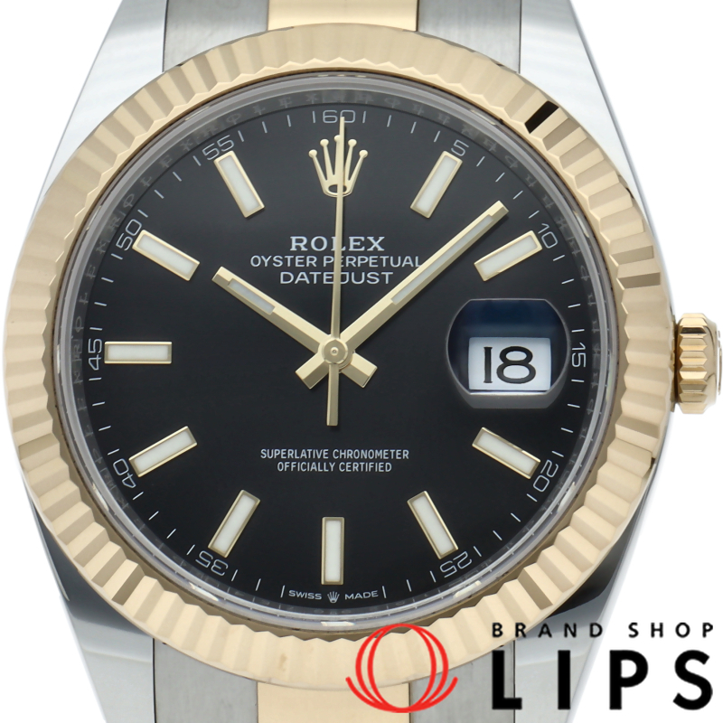 デイトジャスト41 メンズ時計 オイスター