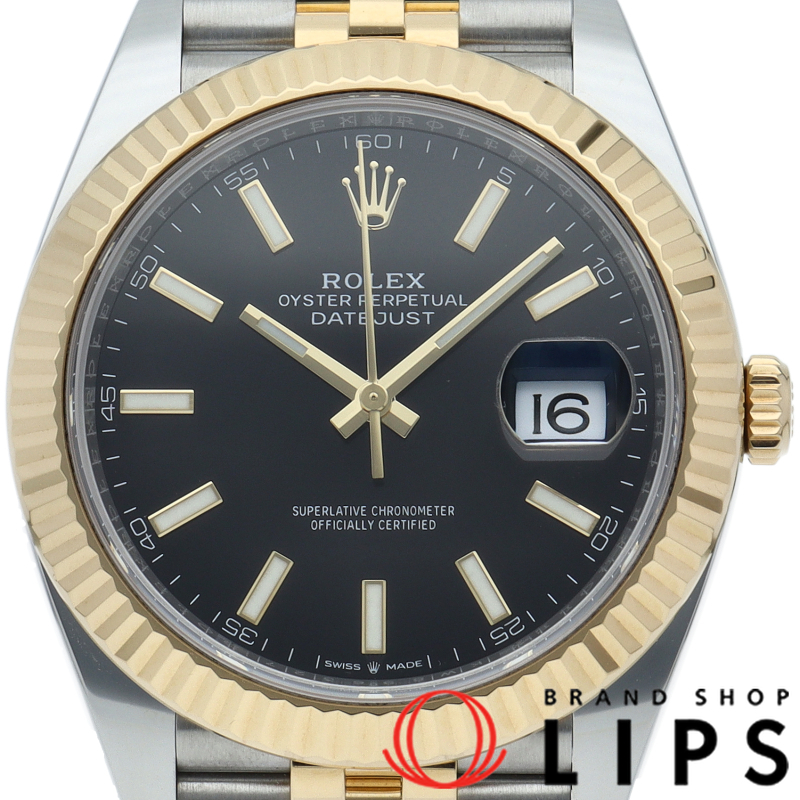 デイトジャスト41 メンズ時計 ジュビリー