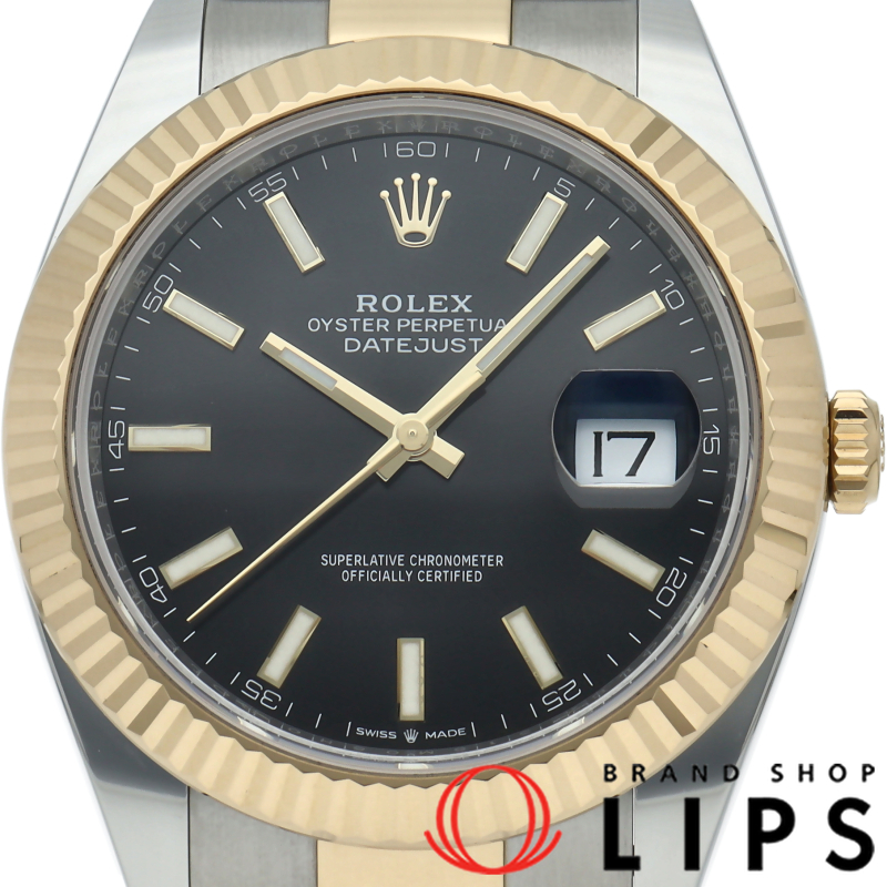 デイトジャスト41 メンズ時計 オイスター