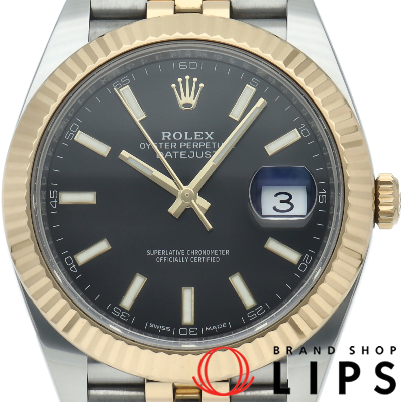 デイトジャスト41 メンズ時計 ジュビリー