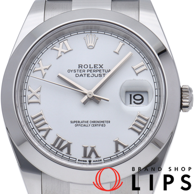 デイトジャスト41 メンズ時計 オイスター