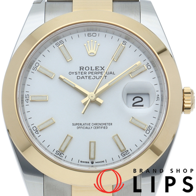 デイトジャスト41 メンズ時計 オイスター