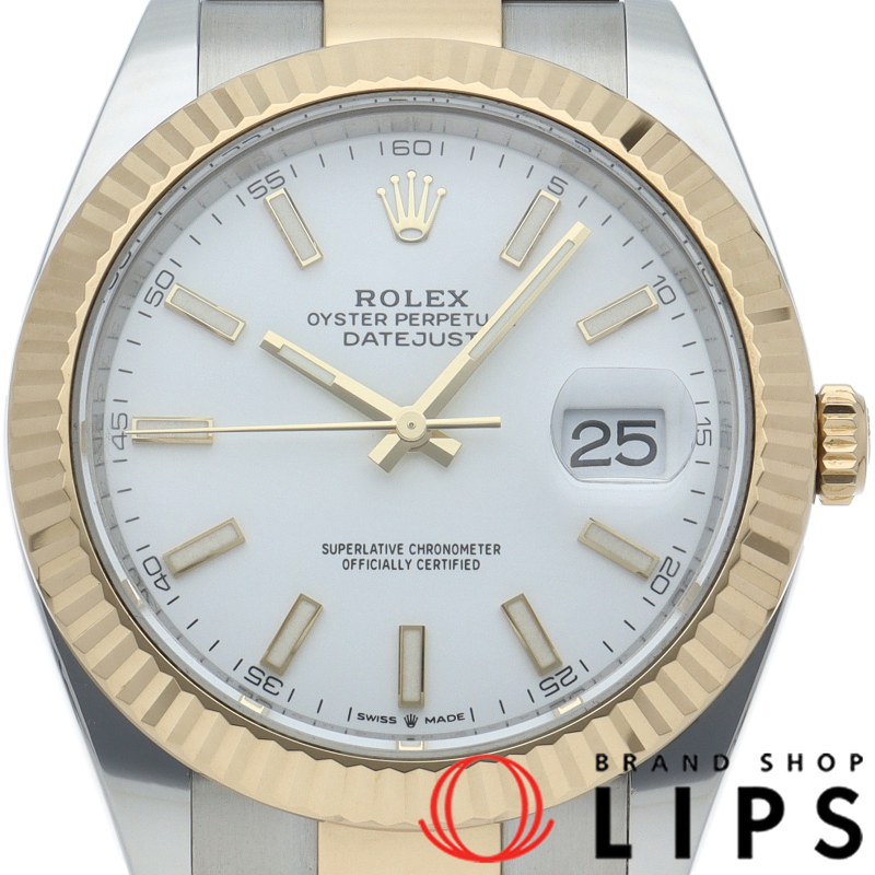 デイトジャスト41 メンズ時計 オイスター