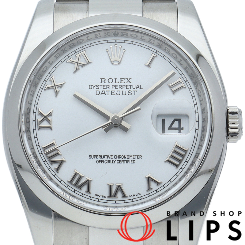 デイトジャスト36 メンズ時計 オイスター