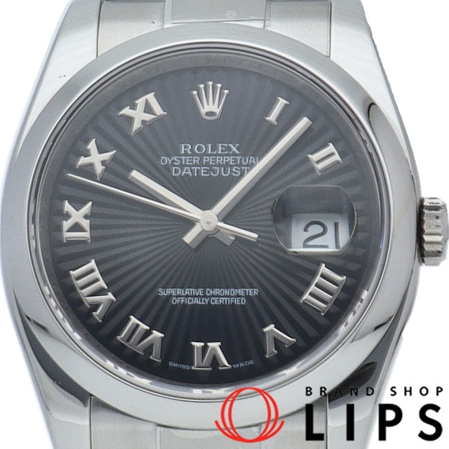 デイトジャスト 36 メンズ時計 サンビーム