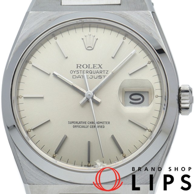 デイトジャスト メンズ時計 オイスター クォーツ