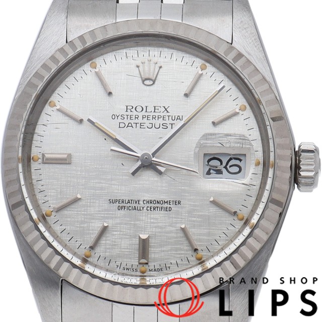 デイトジャスト メンズ時計 モザイク文字盤 アンティーク