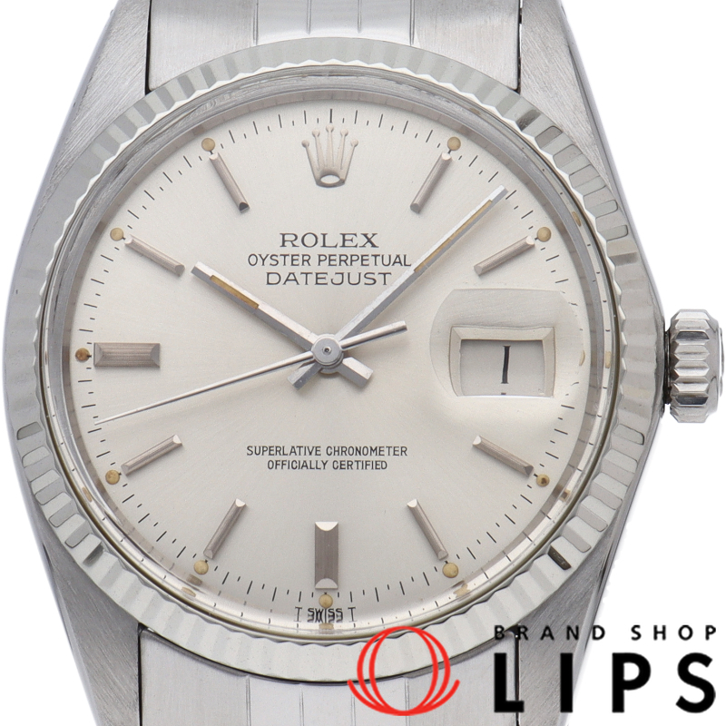 デイトジャスト メンズ時計 トリチウム アンティーク OH済