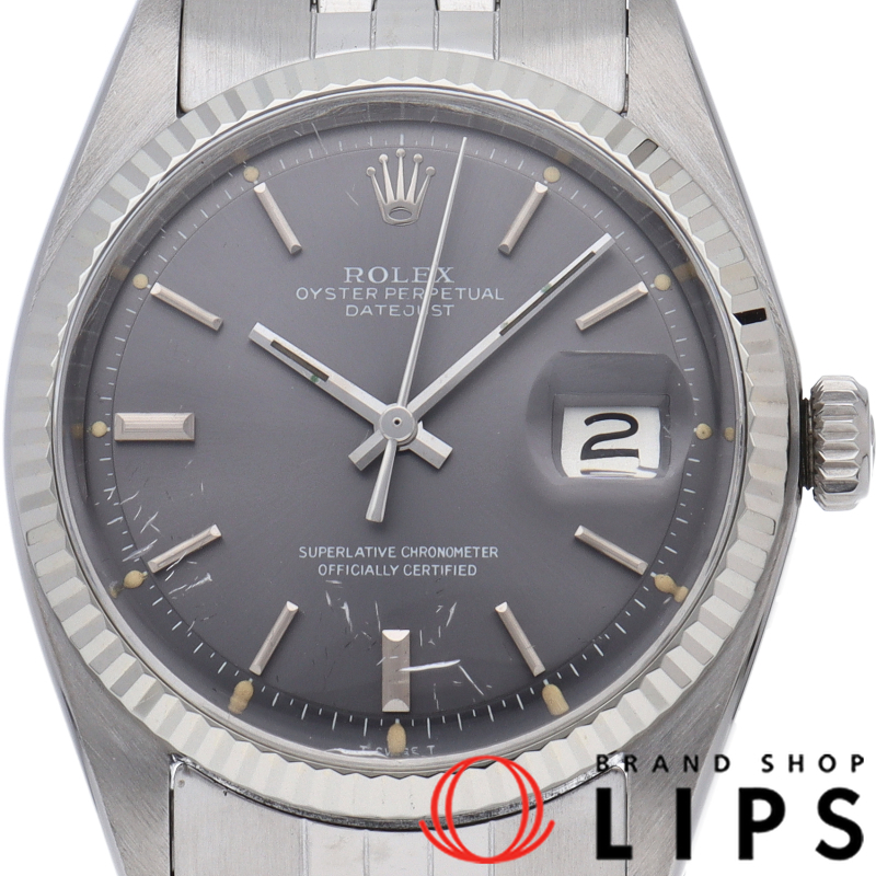 デイトジャスト メンズ時計 トリチウム アンティーク OH済