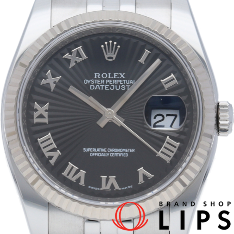 デイトジャスト 36 メンズ時計 サンビーム