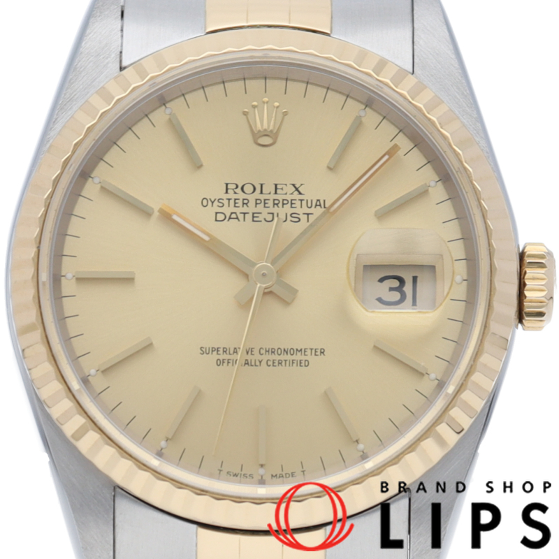 デイトジャスト メンズ時計 OH済